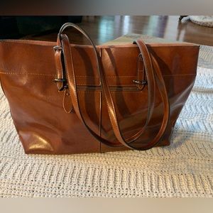 S zone leather bag